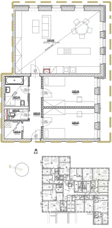 Prodej bytu 3+kk, Jablonec nad Nisou, Krkonošská, 95 m2