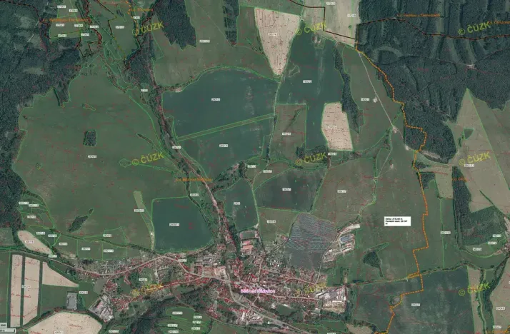 Prodej pole, Bělá nad Radbuzou, 174301 m2