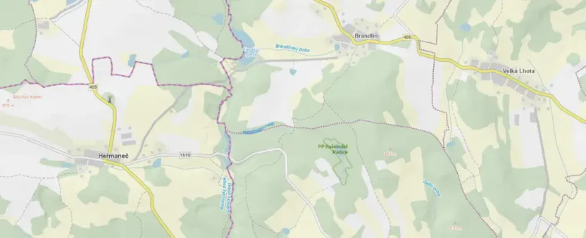 Prodej pozemku, Volfířov - Brandlín, 5958 m2