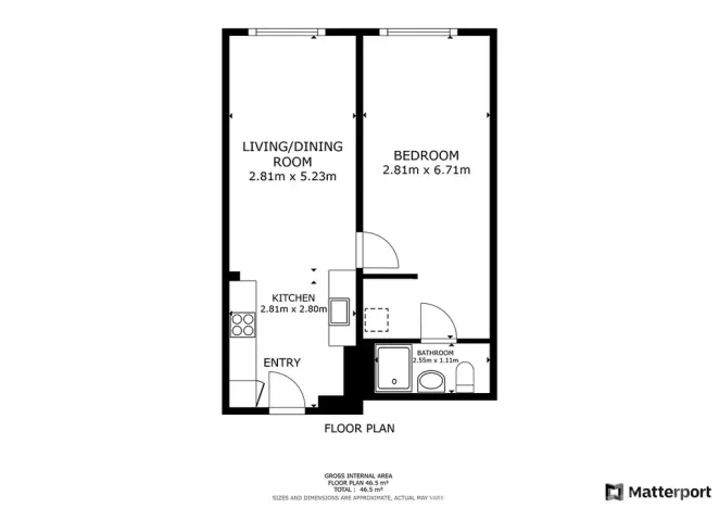 Pronájem bytu 2+kk, Praha - Chodov, Čenětická, 48 m2