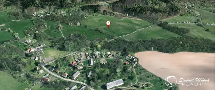 Prodej louky, Třebušín, 74552 m2