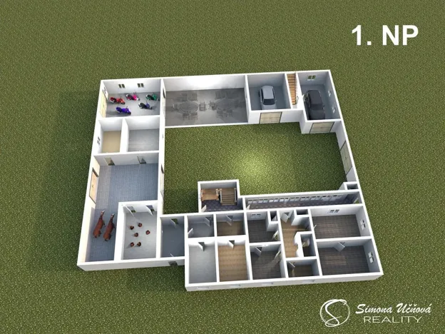 Prodej vícegeneračního domu, Makov, 286 m2