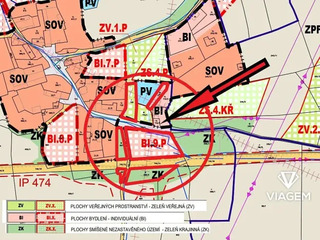 Prodej podílu pozemku pro bydlení, Předotice, 366 m2