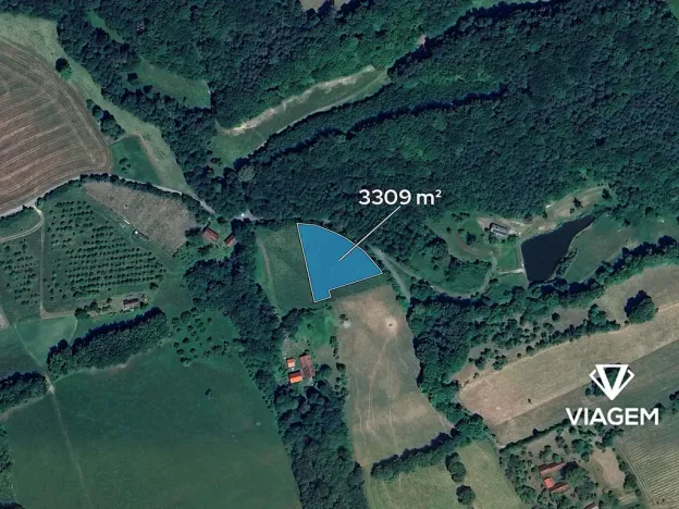 Prodej podílu zahrady, Ublo, 1654 m2