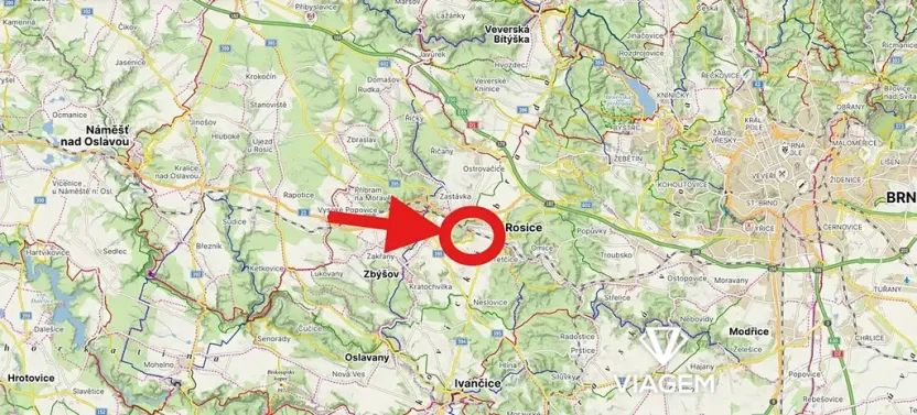 Prodej pole, Rosice, 1316 m2