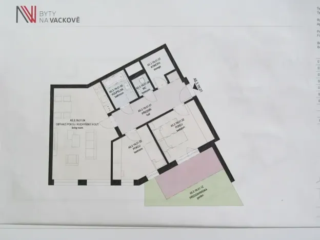 Pronájem kanceláře, Praha - Žižkov, Olgy Havlové, 71 m2