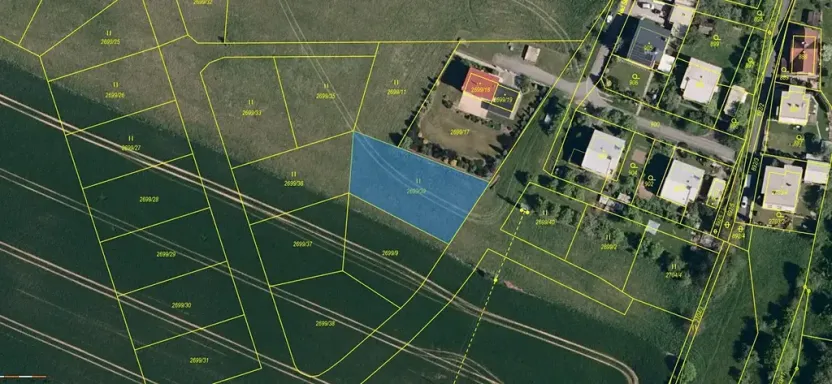 Prodej pozemku pro bydlení, Želechovice nad Dřevnicí, Pod Stráží, 1074 m2