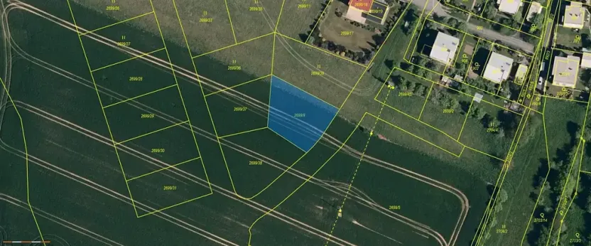 Prodej pozemku pro bydlení, Želechovice nad Dřevnicí, Pod Stráží, 877 m2