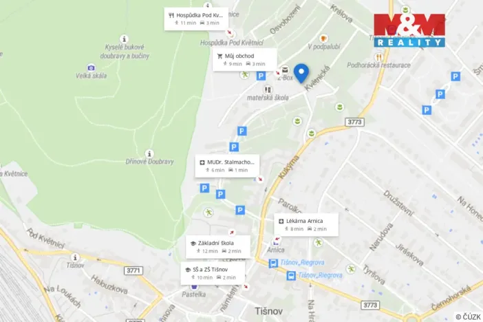 Prodej bytu 1+1, Tišnov, Květnická, 32 m2