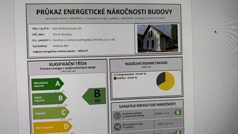 Prodej rodinného domu, Stružinec, 101 m2