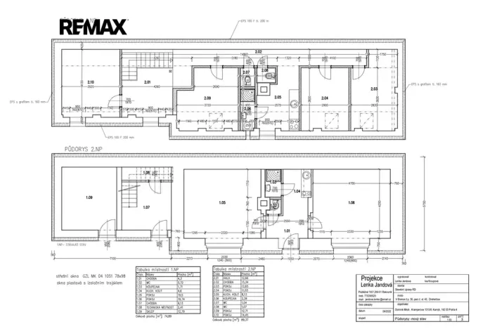 Pronájem ubytování, Drahelčice, V Brance, 164 m2