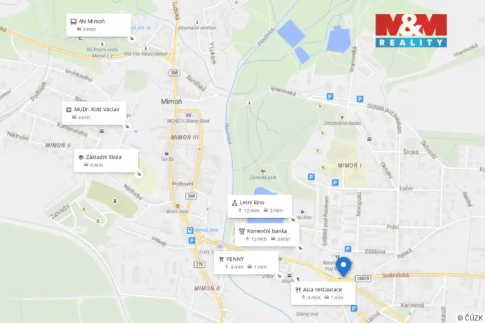 Prodej rodinného domu, Mimoň - Mimoň I, Tyršovo náměstí, 134 m2