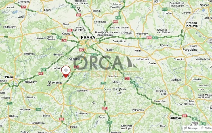 Prodej pole, Rosovice, 1882 m2