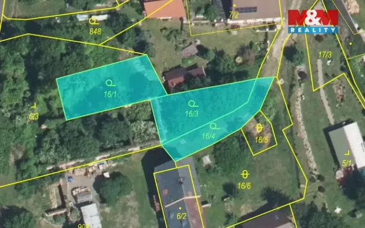 Prodej zahrady, Úštěk - Kalovice, 725 m2