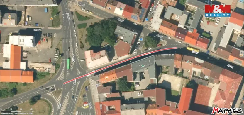 Pronájem komerčního pozemku, Teplice, 265 m2