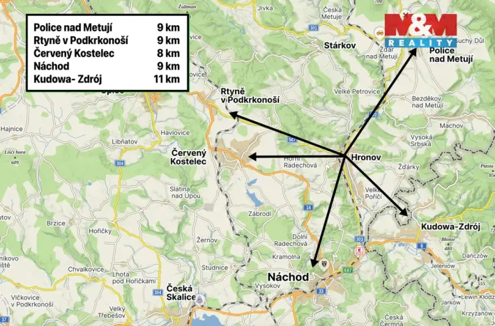 Prodej komerční nemovitosti, Hronov, Jiráskova, 49 m2