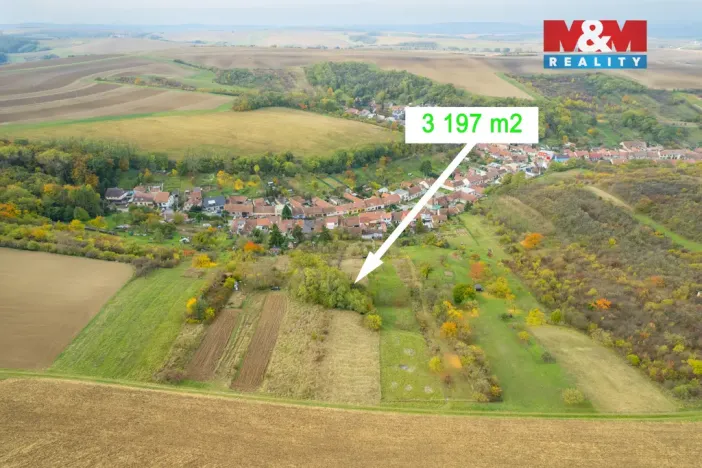 Prodej pozemku pro bydlení, Milešovice, 3385 m2