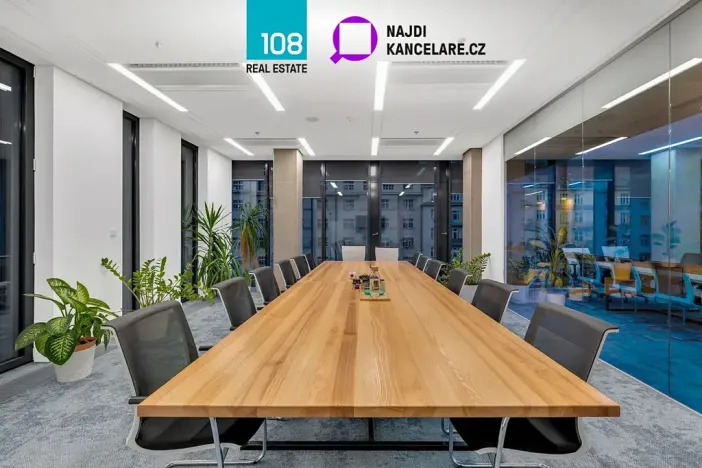 Pronájem kanceláře, Praha - Dejvice, Evropská, 1751 m2