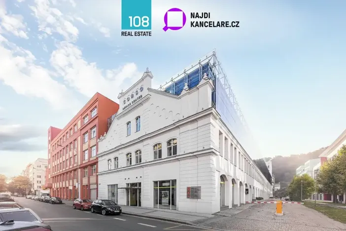Pronájem kanceláře, Praha - Karlín, Křižíkova, 546 m2