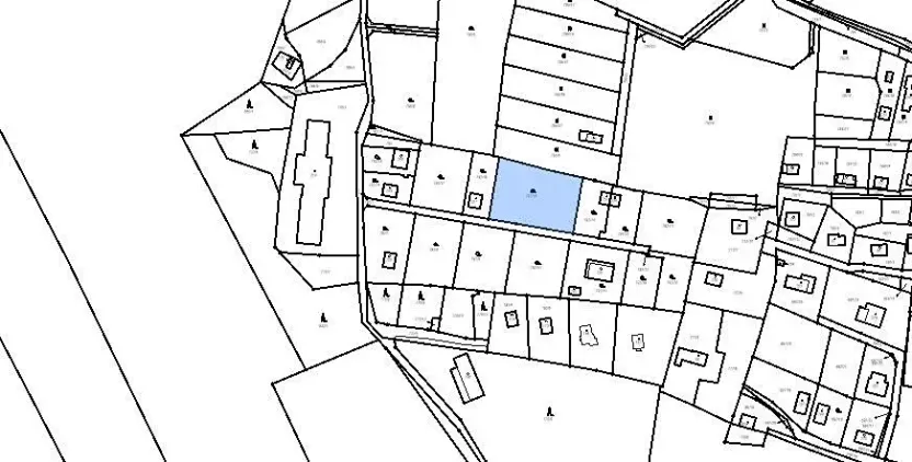 Prodej zahrady, Kovářov, 1461 m2