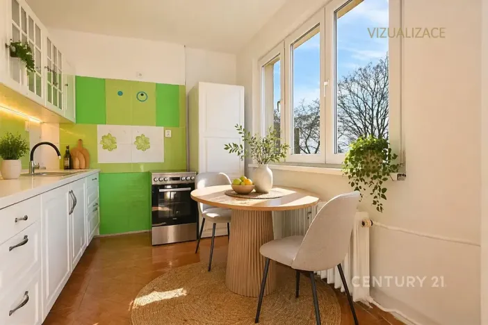 Pronájem bytu 2+1, Litvínov, Tylova, 53 m2