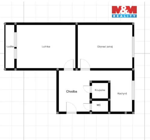 Prodej bytu 2+1, Ostrava - Zábřeh, Volgogradská, 52 m2
