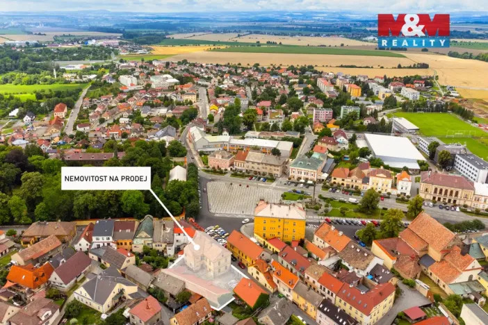 Prodej činžovního domu, Opočno, Baštecká, 970 m2