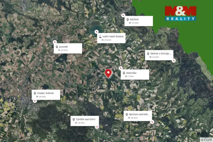 Prodej činžovního domu, Opočno, Baštecká, 970 m2