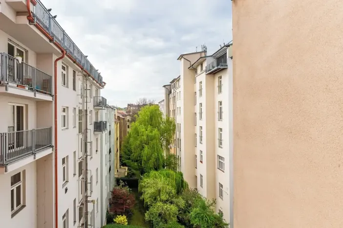 Prodej bytu 2+kk, Praha - Smíchov, Hořejší nábřeží, 47 m2