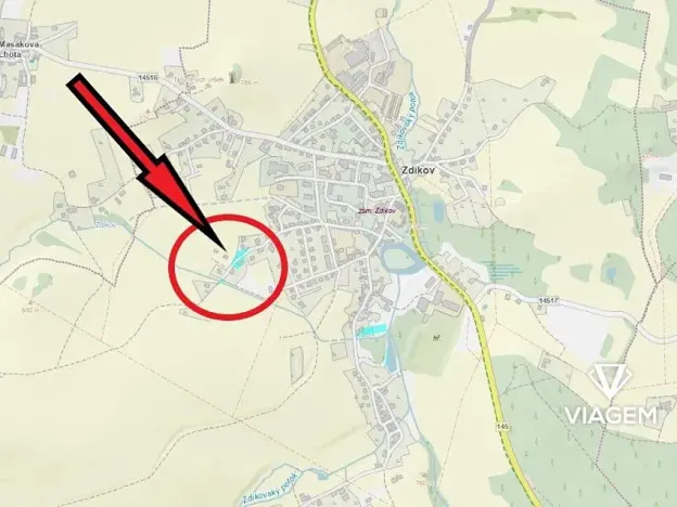 Prodej podílu zahrady, Zdíkov, 47 m2