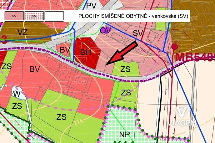 Prodej pozemku pro bydlení, Dobrovice, 616 m2