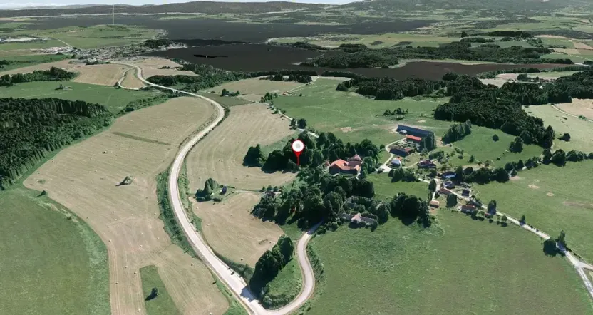 Prodej louky, Černá v Pošumaví, 1030 m2