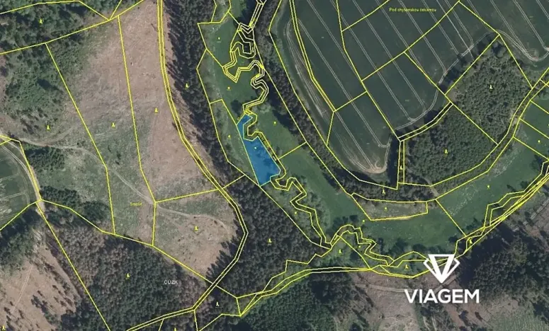 Prodej pole, Chýstovice, 1647 m2