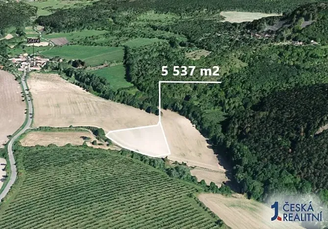 Prodej podílu pole, Staré Hrady, 2768 m2