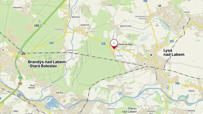 Prodej pole, Lysá nad Labem, 4582 m2