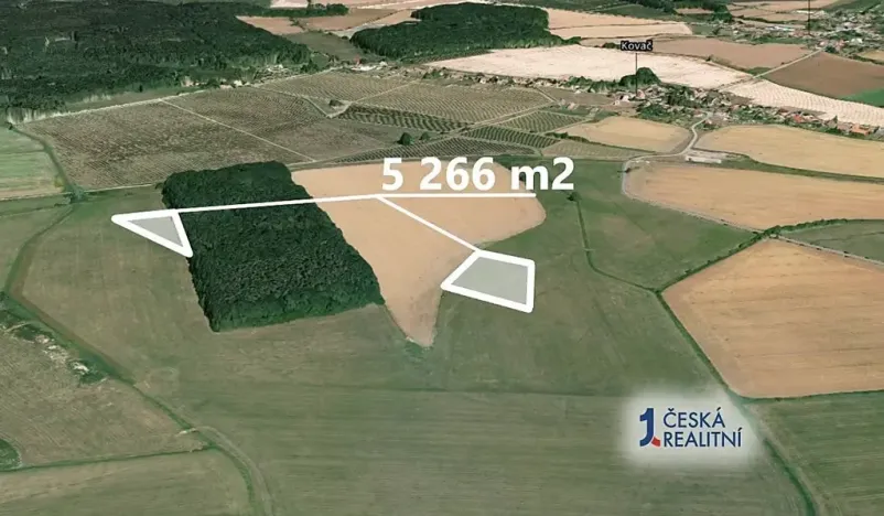 Prodej podílu pole, Kovač, 2633 m2