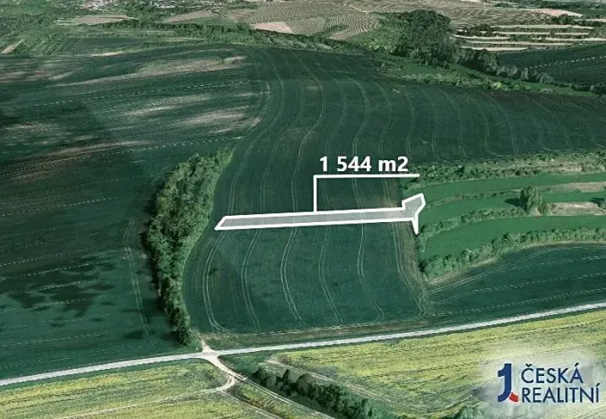 Prodej podílu pole, Ořechov, 1029 m2