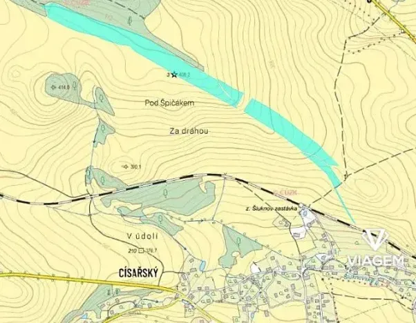 Prodej podílu pole, Šluknov, 4140 m2