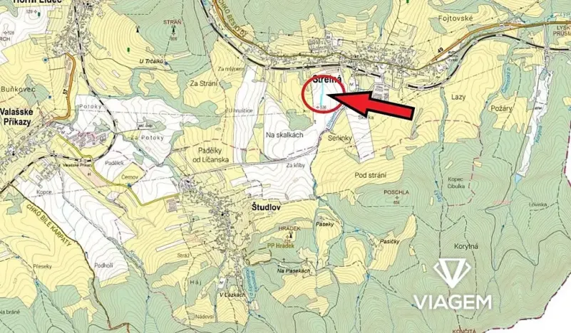 Prodej podílu pole, Střelná, 1151 m2