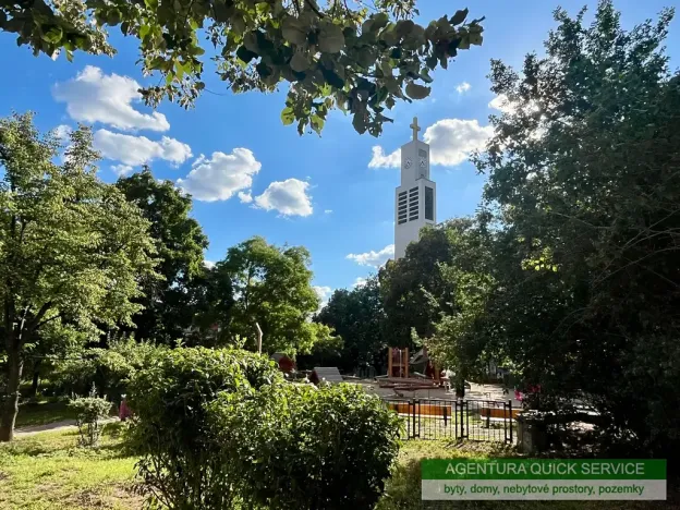 Pronájem bytu 1+kk, Praha - Vršovice, náměstí Svatopluka Čecha, 33 m2