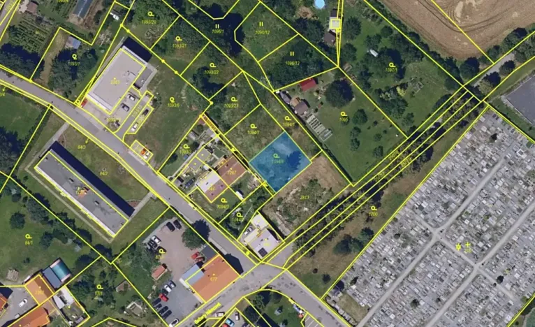 Dražba pozemku pro bydlení, Skuteč, Havlíčkova, 427 m2