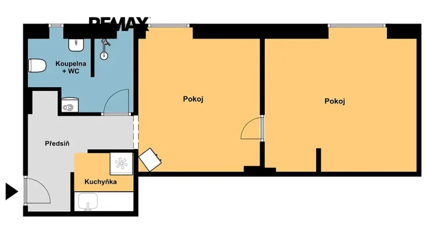 Prodej bytu 2+kk, Jeseník, Vančurova, 40 m2