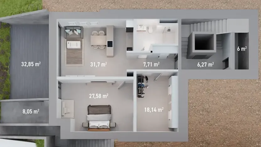 Prodej vily, Brno, Pod Horkou, 561 m2