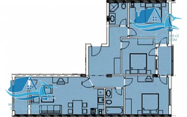 Prodej bytu 4+kk, Obzor, Bulharsko, 102 m2