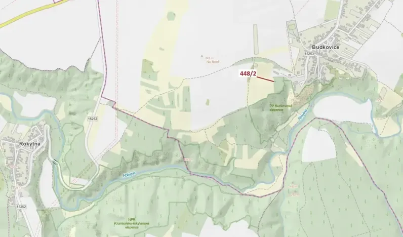 Dražba pozemku, Ivančice, 18 m2