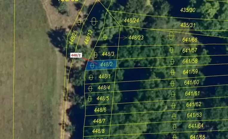 Dražba pozemku, Ivančice, 18 m2