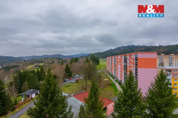 Pronájem bytu 2+1, Tanvald, Sportovní, 57 m2