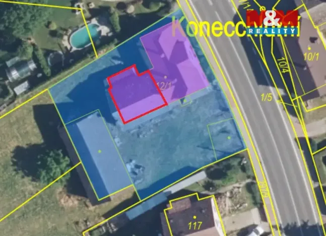 Pronájem rodinného domu, Konecchlumí, 68 m2