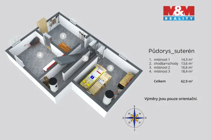 Prodej rodinného domu, Ústí nad Labem - Brná, Zlatá stezka, 252 m2