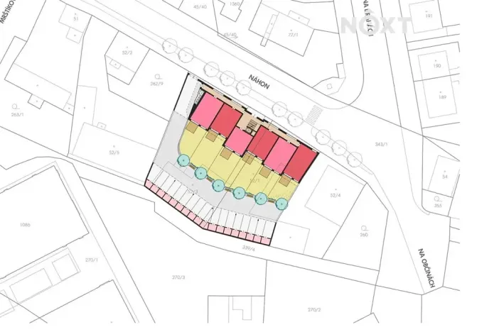 Prodej komerčního pozemku, Hradec Králové, Náhon, 1871 m2